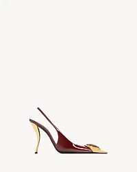 LOULOU slingback pumps patent leather