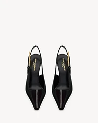 LEE slingback pumps patent leather