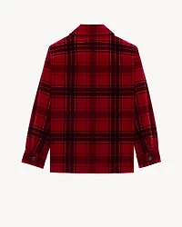 tartan jacket velvet