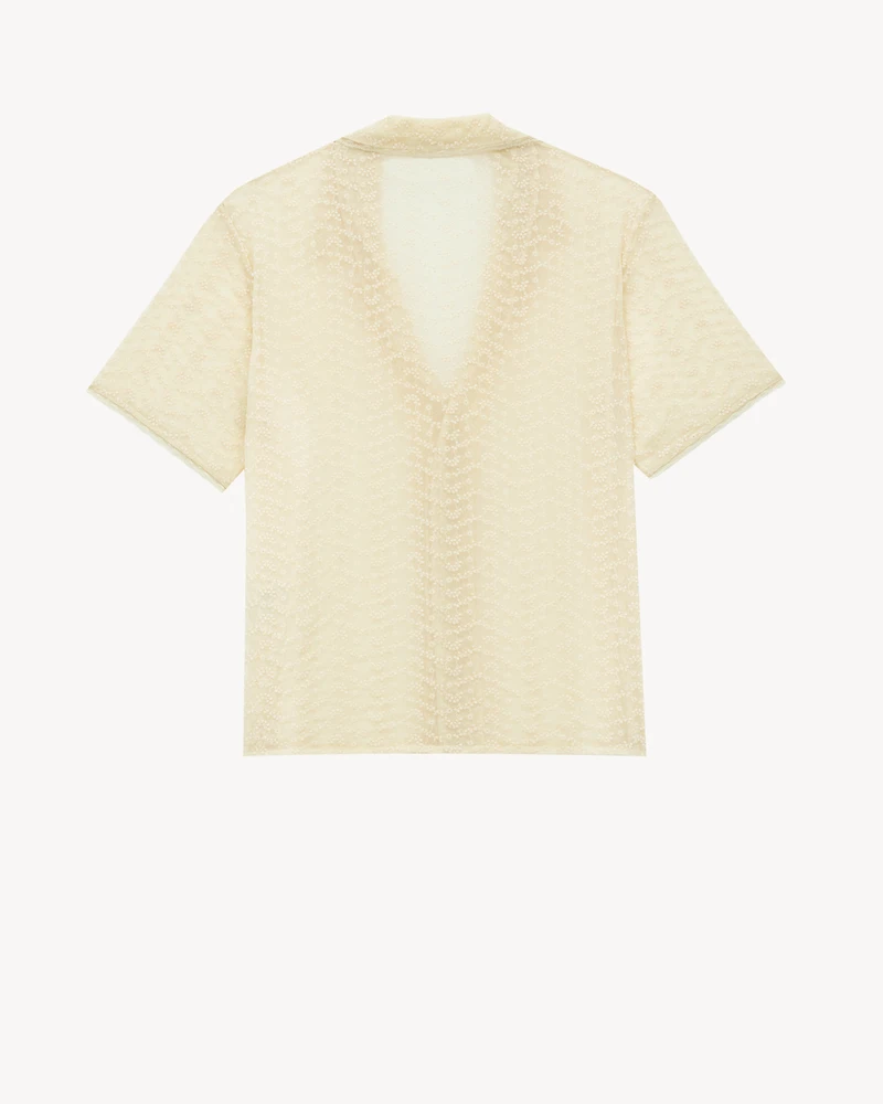 pajama set broderie anglaise and muslin