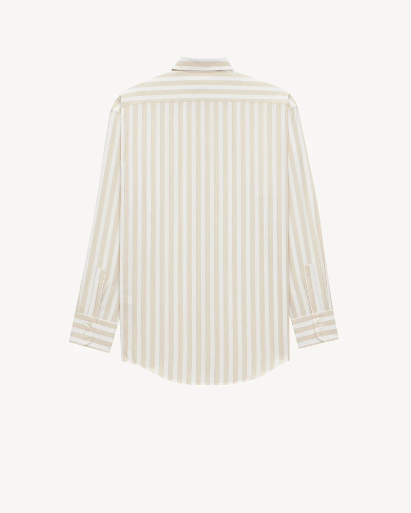 CASSANDRE shirt striped cotton