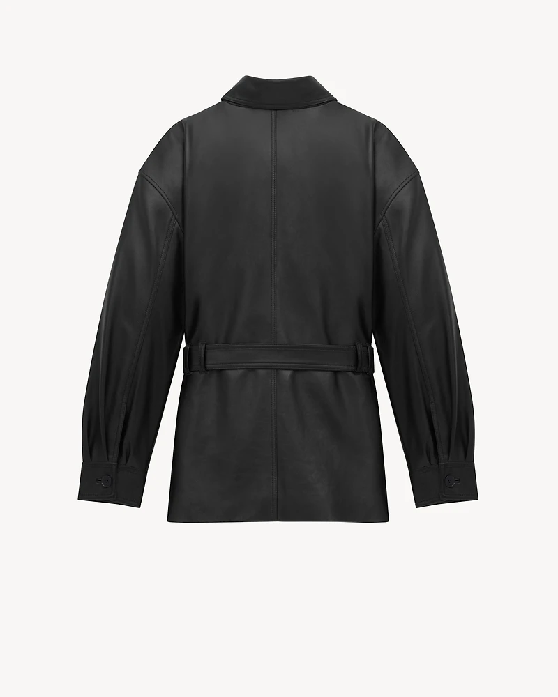 SAHARIENNE jacket shiny lambskin