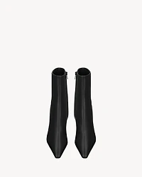 ASHLEY booties smooth leather