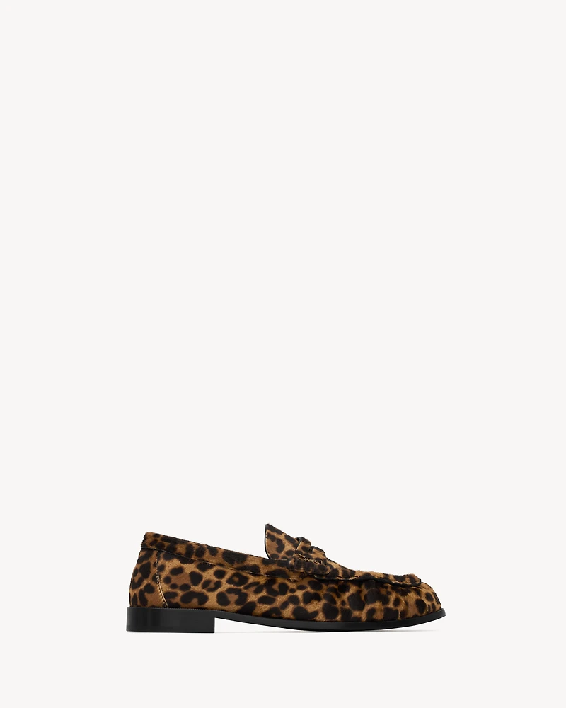 LE LOAFER supple pony hair leather