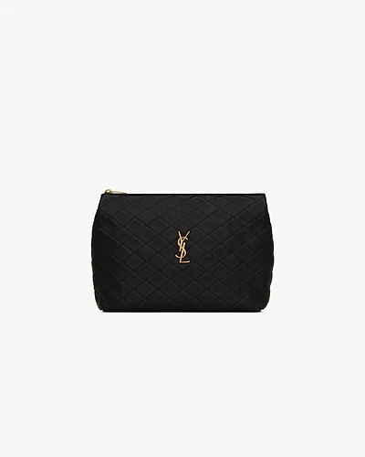 GABY COSMETIC POUCH IN LAMBSKIN