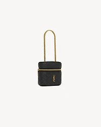 GABY vanity bag charm in lambskin