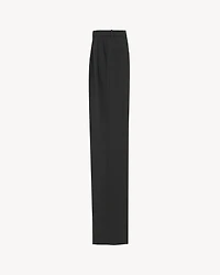 High-Waisted Pants Grain de Poudre
