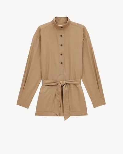 tunic cotton serge
