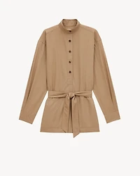 tunic cotton serge