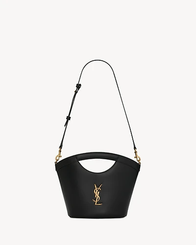 Celia mini tote in smooth leather