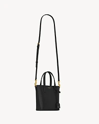 Mini Toy SHOPPING SAINT LAURENT in box leather