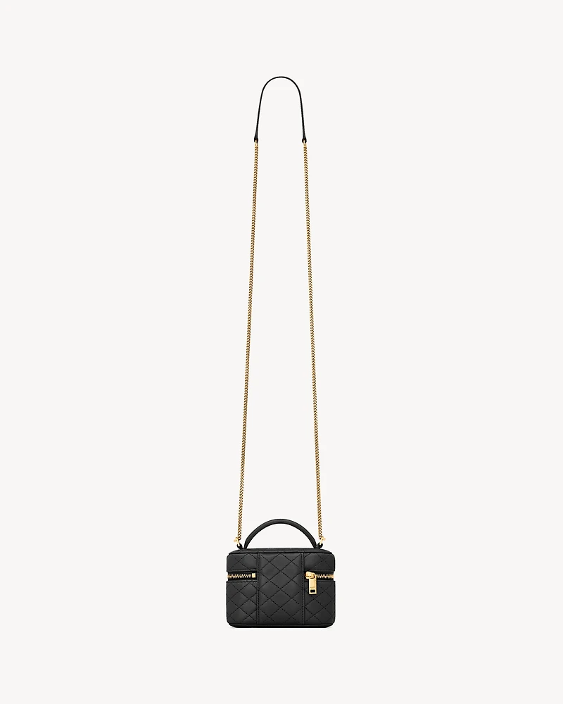 GABY micro vanity bag in lambskin