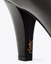 JILL booties smooth leather