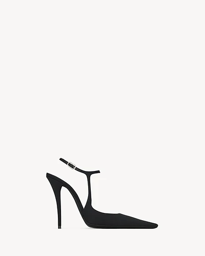MANON pumps shantung silk