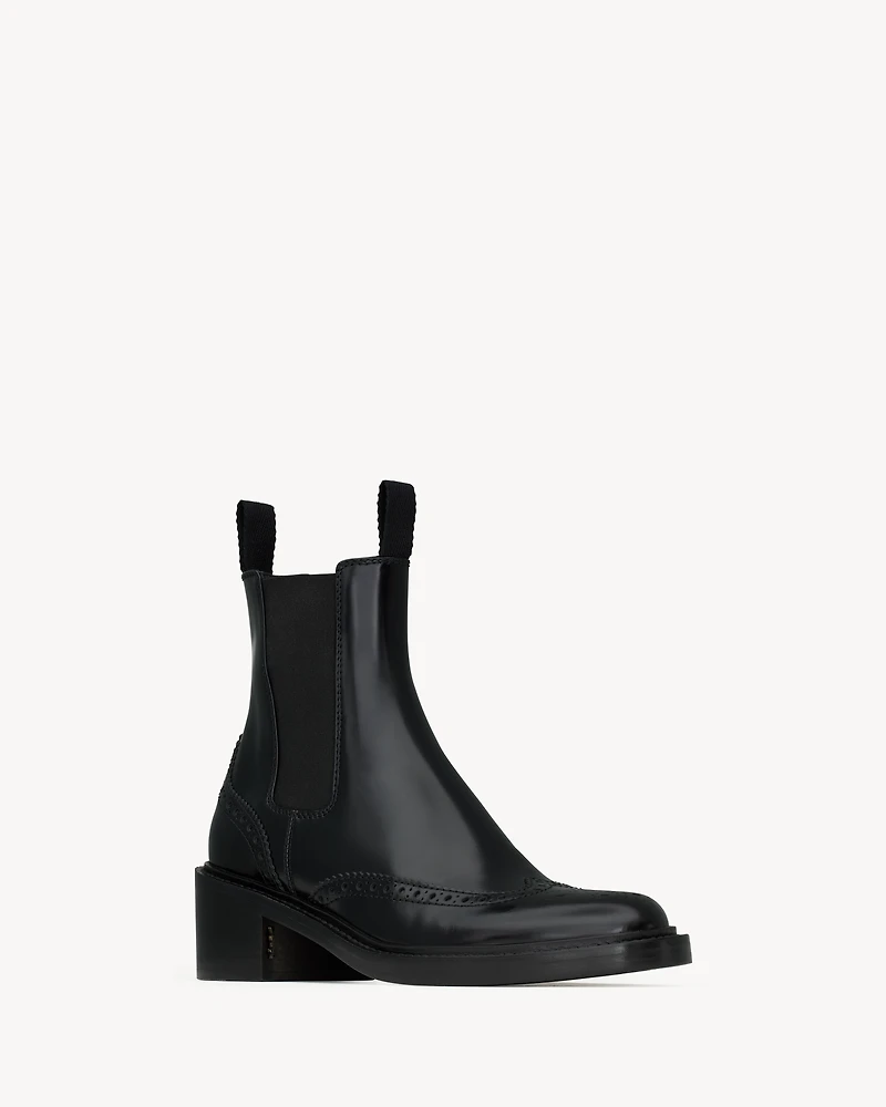 VINCENT Chelsea boots smooth leather