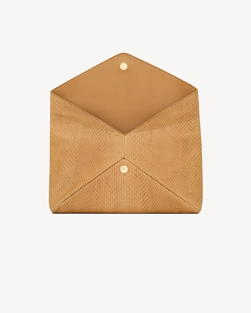 CASSANDRE large envelope clutch in python