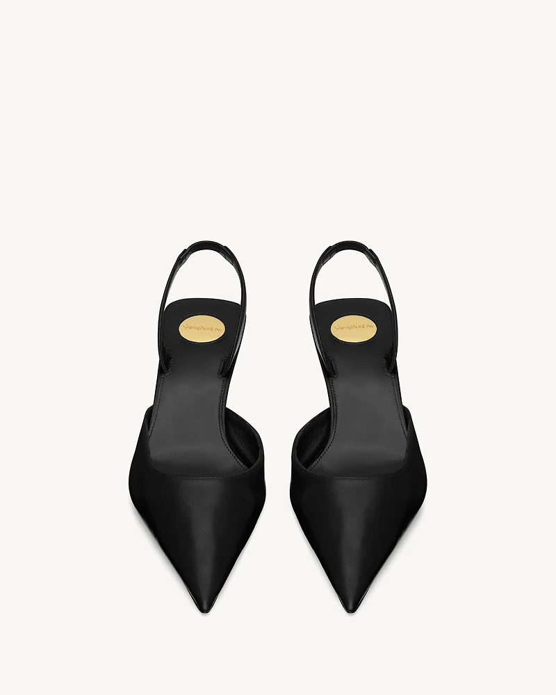 MISTY slingback pumps smooth leather