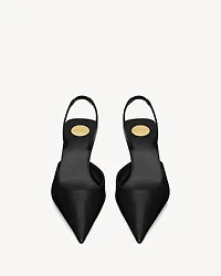 MISTY slingback pumps smooth leather