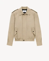 bomber jacket nubuck