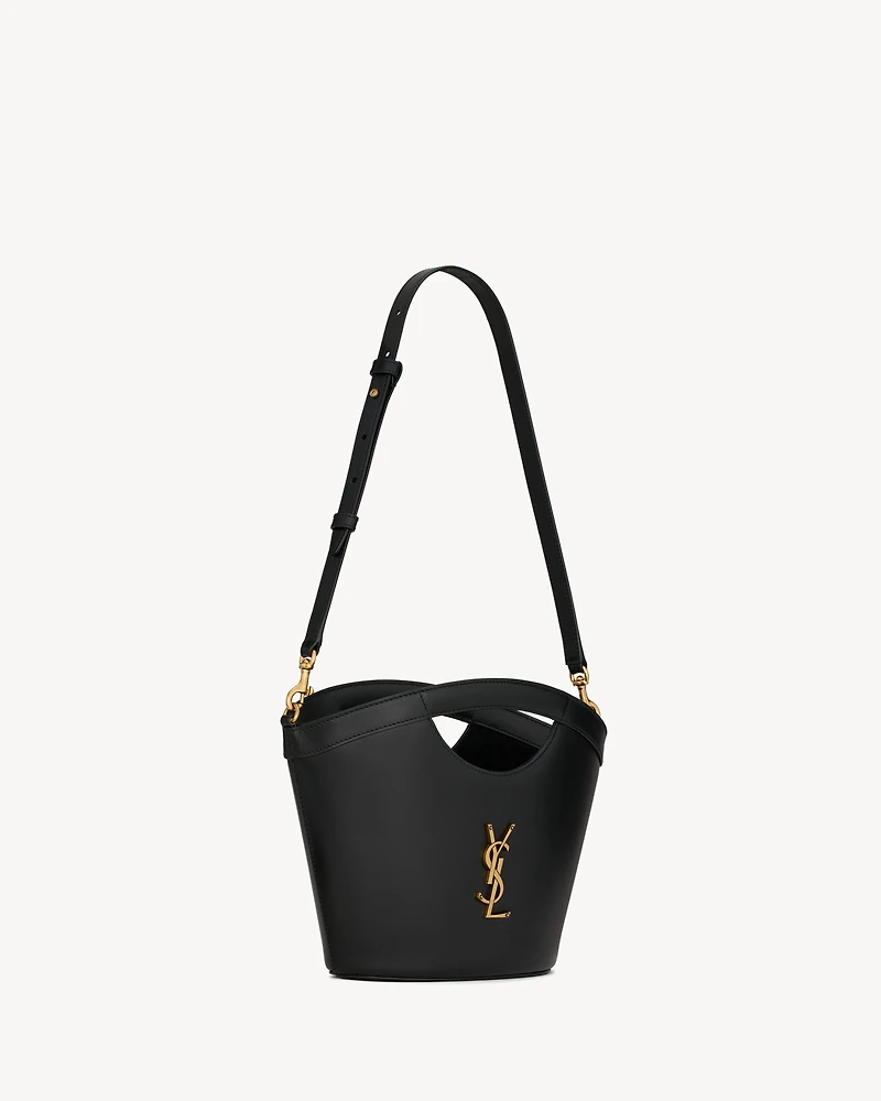 Celia mini tote in smooth leather