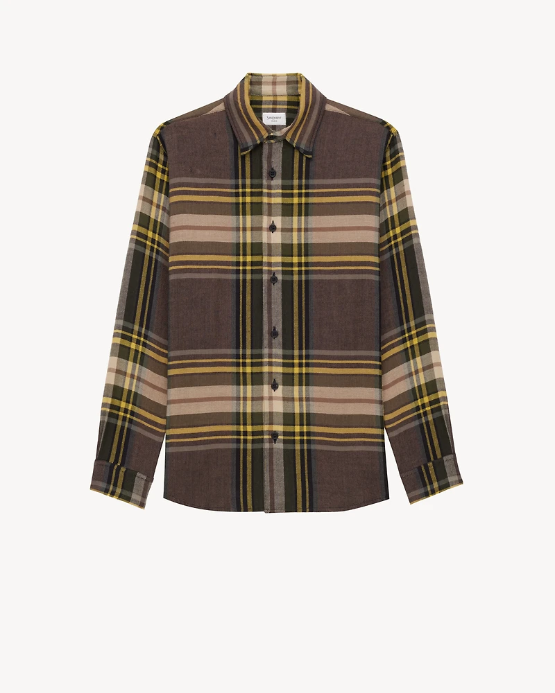 CASSANDRE shirt tartan