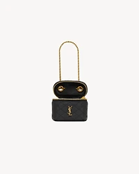 GABY vanity bag charm in lambskin