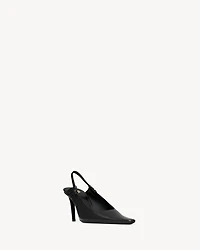 ANNE-MARIE slingback pumps smooth leather