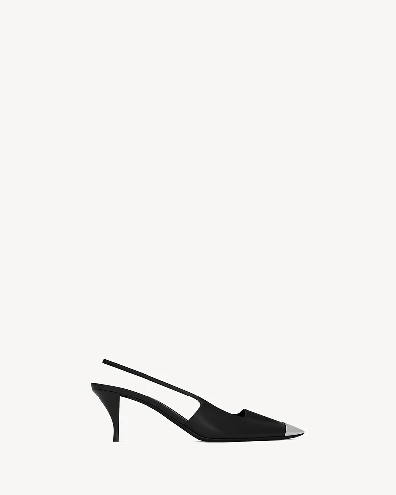 BLADE slingback pumps smooth leather