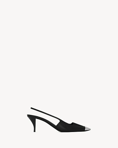 BLADE slingback pumps smooth leather