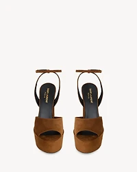 JODIE platform sandals suede
