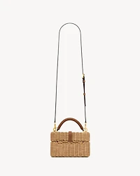 GABY vanity bag in osier