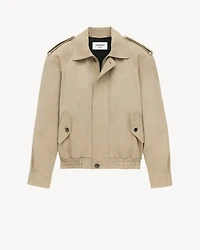 bomber jacket nubuck