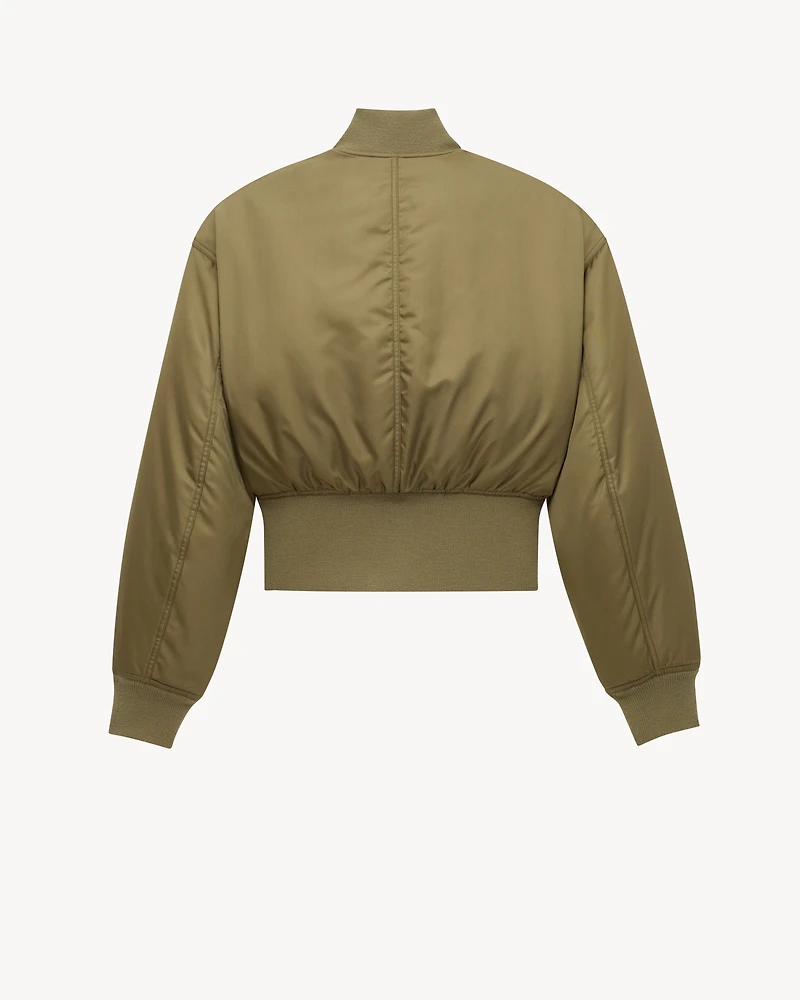 bomber jacket nylon