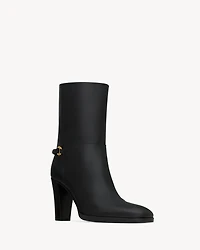 SULPICE booties smooth leather