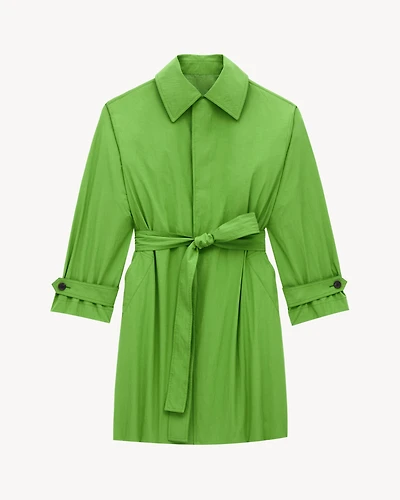 car coat taffeta