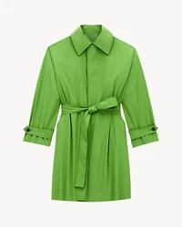 car coat taffeta