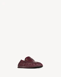 LE LOAFER foldable patent eel