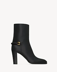 SULPICE booties smooth leather