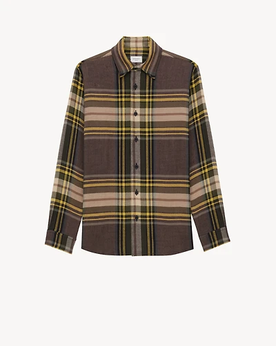 CASSANDRE shirt tartan