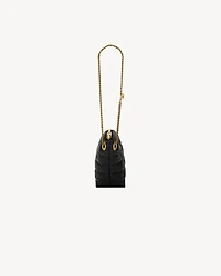 SADE triangle coin purse in lambskin