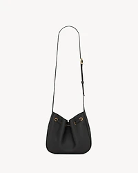 PARIS VII mini hobo in grained leather