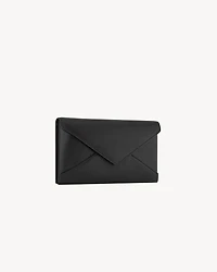 LETTER large wallet in leather