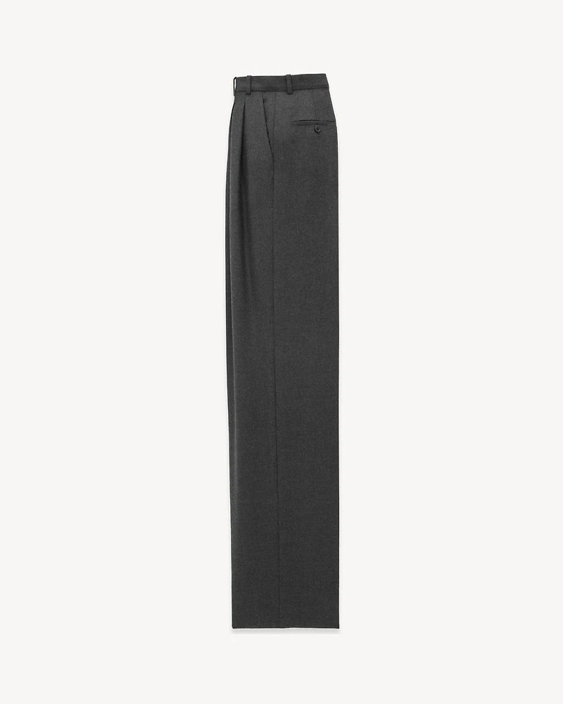 wide-leg pants cashmere