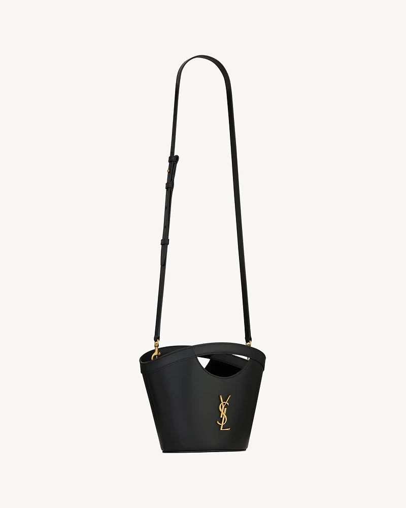 Celia mini tote in smooth leather