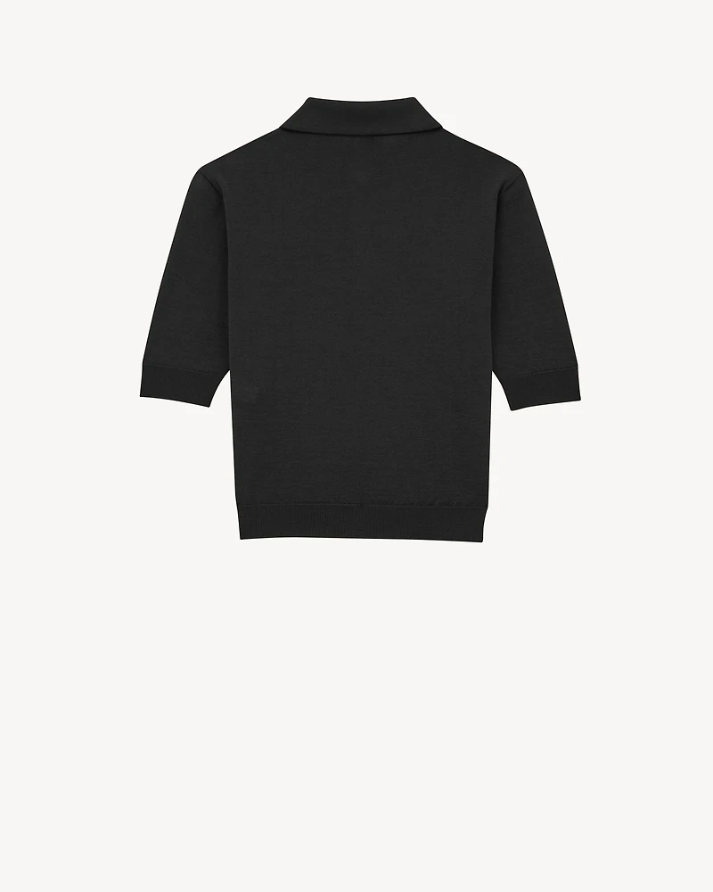 Polo Shirt Cassandre Cashmere, Wool