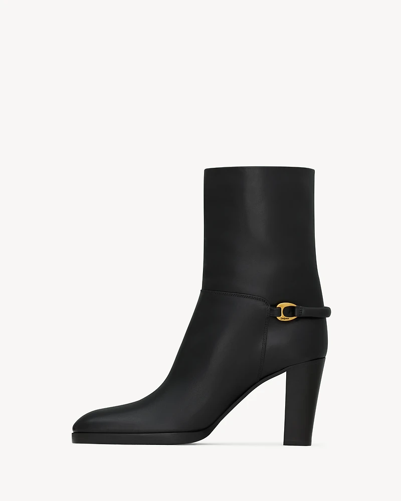 SULPICE booties smooth leather