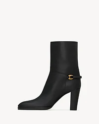 SULPICE booties smooth leather