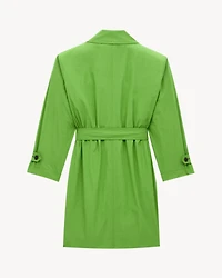 car coat taffeta