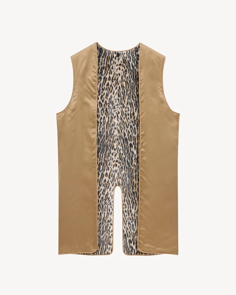 Coat cotton gabardine