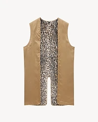 Coat cotton gabardine